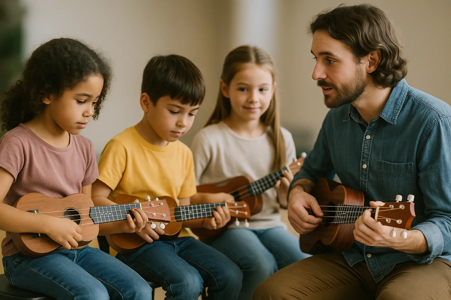 Beginner Ukulele Class for Kids